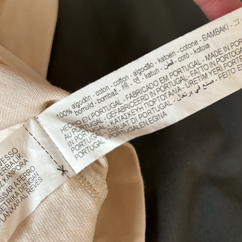 Zara Basic Tshirt Graphic Print Pink Size Small - image 5